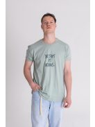 JESUS IS KING dustygreen unisex T-shirt