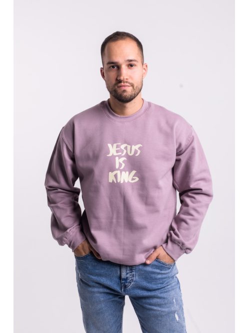 JESUS IS KING unisex trui