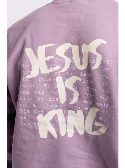 JESUS IS KING unisex trui
