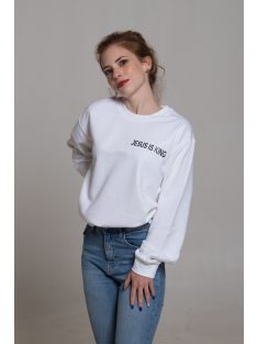 JESUS IS KING wit unisex trui