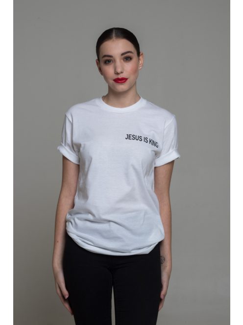 JESUS IS KING wit unisex T-shirt