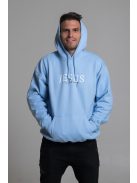 JESUS IS THE WAY baby blauw unisex trui