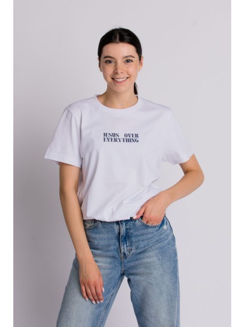 JESUS OVER EVERYTHING unisex T-shirt