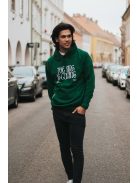 THE KING IS COMING glas groen unisex trui