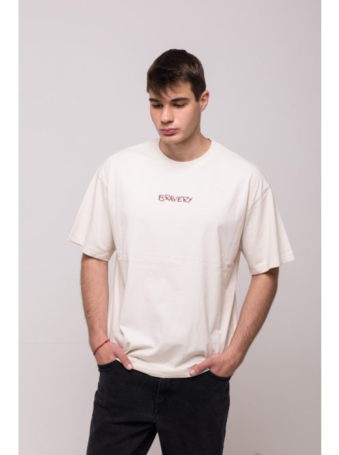 BRAVERY oversize unisex T-shirt