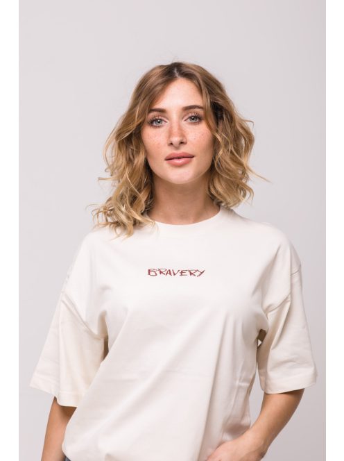 BRAVERY oversize unisex T-shirt