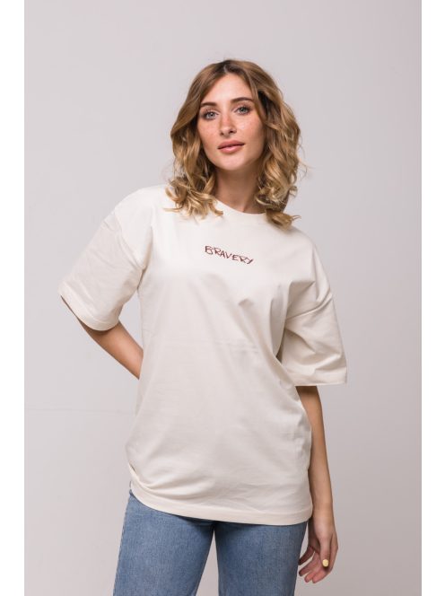 BRAVERY oversize unisex T-shirt
