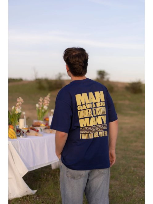 I WANT MY HOUSE TO BE FULL - oversize unisex T-shirt