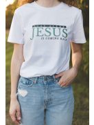 LIVE TODAY LIKE JESUS IS COMING TOMORROW póló
