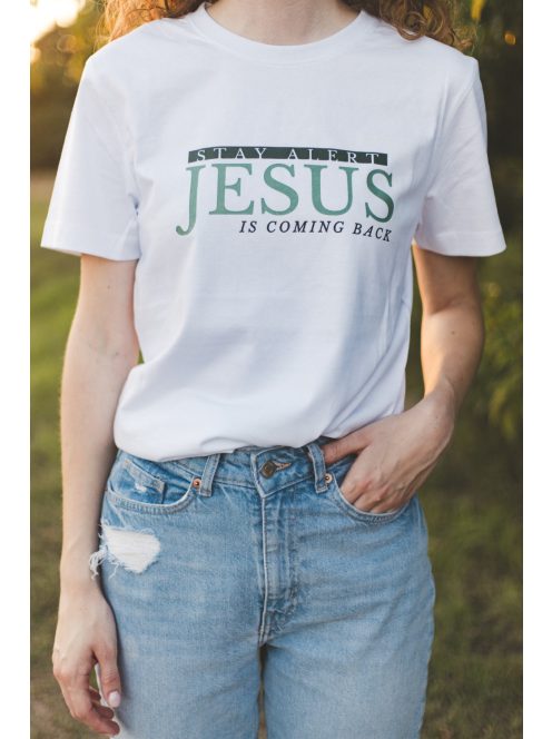 LIVE TODAY LIKE JESUS IS COMING TOMORROW unisex T-shirt