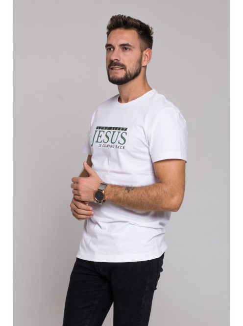 LIVE TODAY LIKE JESUS IS COMING TOMORROW unisex T-shirt