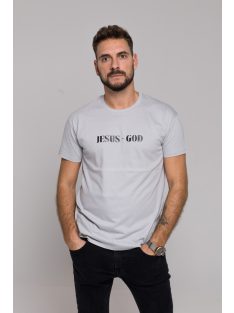 LOOK AT JESUS SEE THE FATHER grey unisex T-shirt
