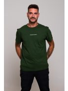 LOVE NEVER FAILS - 1CORINTHIANS 13 dark green unisex T-shirt