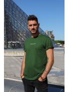 LOVE NEVER FAILS - 1CORINTHIANS 13 dark green unisex T-shirt