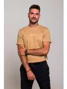 LOVE NEVER FAILS - 1CORINTHIANS 13  sand unisex T-shirt