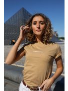 LOVE NEVER FAILS - 1CORINTHIANS 13 sand unisex T-shirt