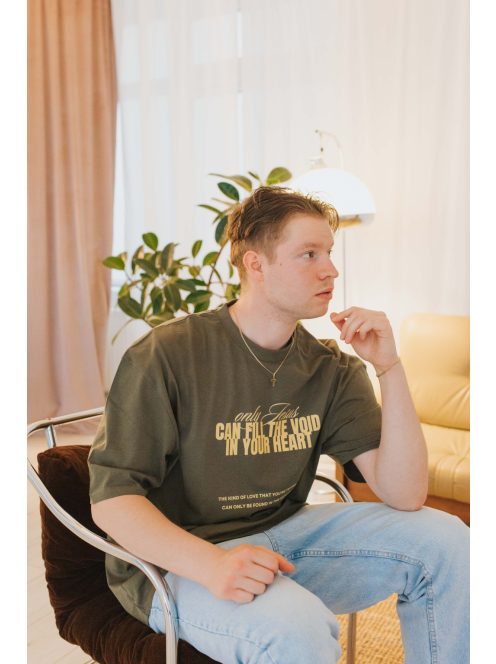 ONLY JESUS CAN FILL THE VOID OVERSIZE T-shirt
