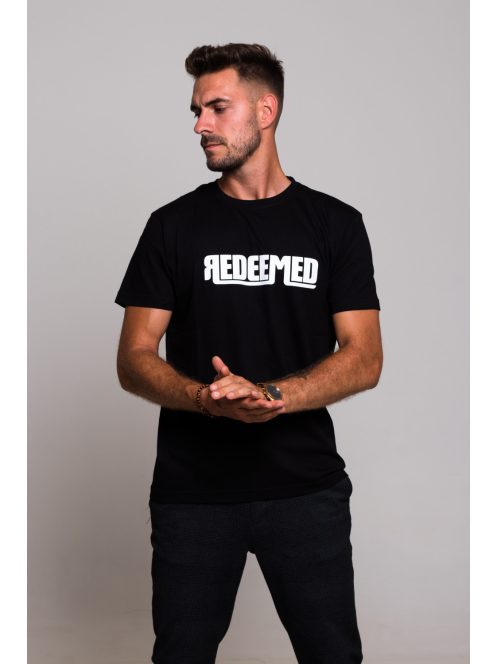  REDEEMED zwart unisex T-shirt 