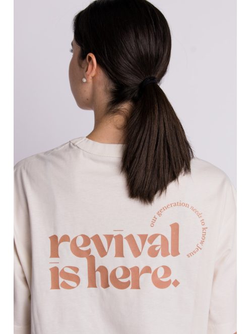 REVIVAL IS HERE unisex 'OVERSIZE' T-shirt