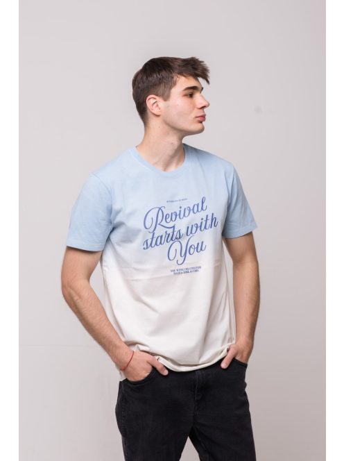 REVIVAL STARTS WITH YOU ombre unisex T-shirt