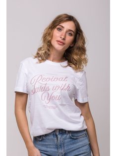 REVIVAL STARTS WITH YOU white unisex T-shirt