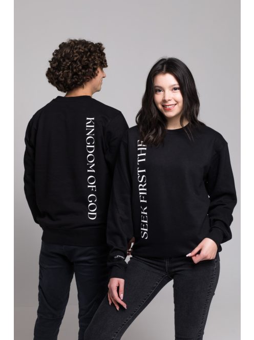 SEEK FIRST THE KINGDOM OF GOD unisex trui