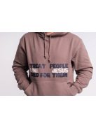 TREAT PEOPLE LIKE JESUS DIED FOR THEM unisex trui