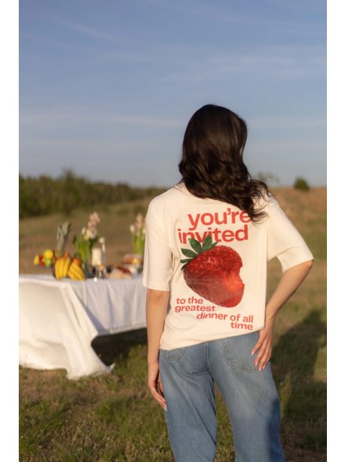 YOU'RE INVITED - oversize unisex T-shirt